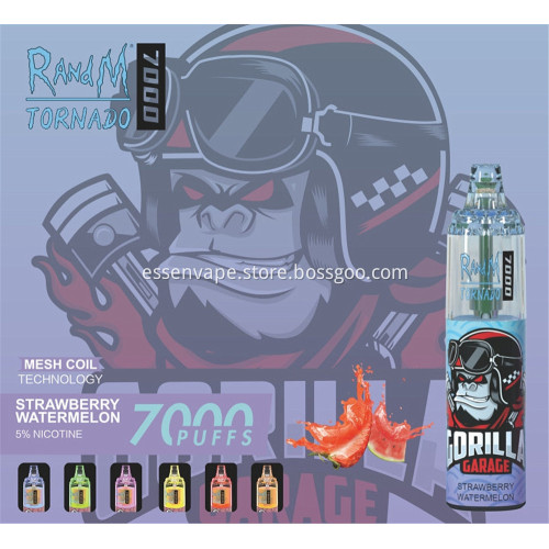 Randm Tornado 7000puffs Vape Poland Original Vape
